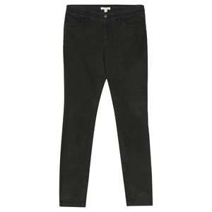EILEEN Fisher Black Organic Cotton Skinny Pants